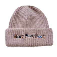 Keepop 嚴冬時尚滑雪板滑雪防寒帽, 粉紅色, 1個