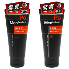 MENTHOLATUM 曼秀雷敦 男士緊緻彈力洗面乳, 有效去除油, 皮膚不緊繃, 100g, 2條