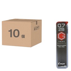 百樂 HRF7G 超級G鉛筆芯 0.7 2B, 0.7mm, 10個