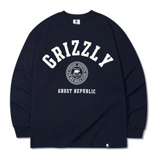 고스트리퍼블릭 GRIZZLY 클럽 오버핏 통기성 긴팔티 GLT-955