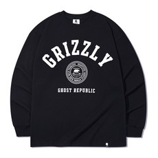 고스트리퍼블릭 GRIZZLY 클럽 오버핏 통기성 긴팔티 GLT-955