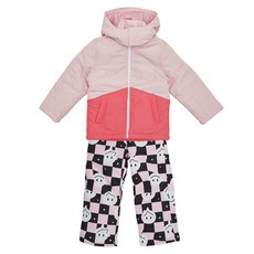 F-leader 兒童方塊微笑滑雪服上下套裝