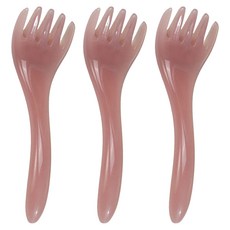 Cindy 頭皮按摩梳 多用途指壓器, 紫色, 3個