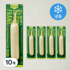 바르닭 닭가슴살 후랑크 꼬치 알싸청양 (냉동), 70g, 10개