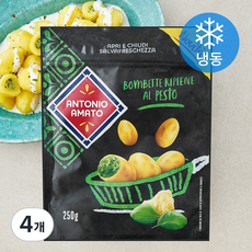 [로켓프레시]안토니오아마토 봄베테 리피에네 알 페스토 (냉동), 250g, 4개