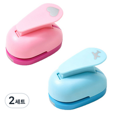 Allode Bliss圖案打洞器 2種組, 2組, 1號(愛心+飛機)