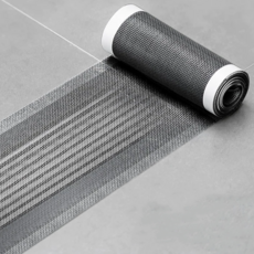 日本SP SAUCE 排水溝專用黏貼式寬型毛髮過濾網 FRP玻璃纖維材質, 12 x 400cm, 黑色, 2個