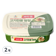 해찬들 고기전용 쌈장, 200g, 2개