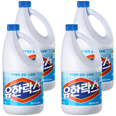 유한락스 주방용, 2L, 4개