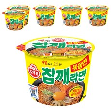 오뚜기 참깨라면 볶음면 110g, 6개