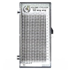ME&BEE'S 豐盈睫毛 5D 羽翼假睫毛 JC捲度 11mm, 1個, 單一顏色