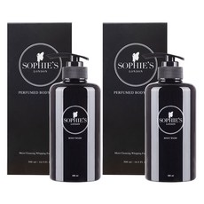 소피스런던 퍼퓸드 바디워시 001, 2개, 500ml