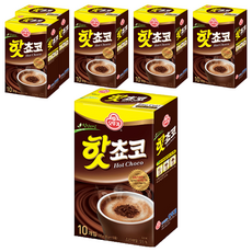 OTTOGI 不倒翁 熱巧克力, 20g, 10包, 6盒