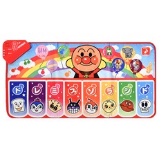 BANDAI ANPANMAN 麵包超人 踢踏音符遊戲墊, 多樣遊玩體驗, 豐富有趣的角色、動物音效, 麵包超人 多色