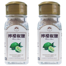 新光洋菜 檸檬椒鹽 Premium lemon pepper salt the finest flavor, 55g, 2瓶