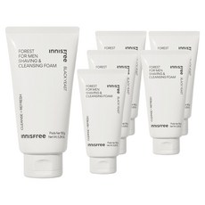INNISFREE 綠樹林風男士保濕潔顏乳, 150g, 6條