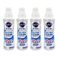 Kao 花王 Cucute 珂珂透 ULTRA CLEAN 洗碗機專用強效洗碗精 無香 480g, 4瓶