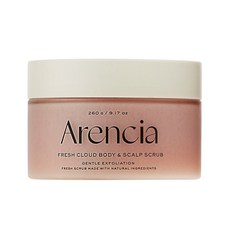 Arencia 清新雲朵身體與頭皮磨砂膏 薰衣草與西洋梨, 260g, 1個
