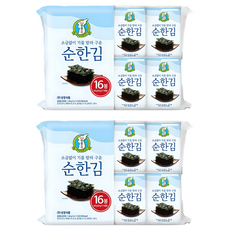 Sung Gyung Food 成京 無鹽烤海苔, 64g, 2袋