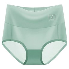 s-sportplus+ m389冰絲內褲，輕薄透氣，高腰無痕，舒適親膚，多色可選, L, 綠色, 1件