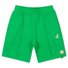 KANGOL KIDS 兒童褶飾短版平織褲 PA 0003