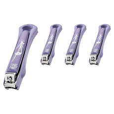 777 루이본 그립 굿 미끄럼 방지 손톱깎이 대형, 랜덤발송, 4개