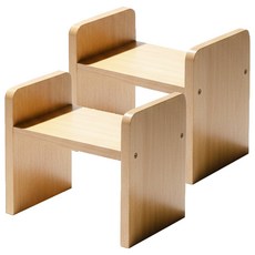 櫃內收納架, 原木色, 2個