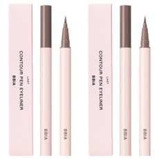 BBIA 魅雅 精緻亮眼立體臥蠶眼線液筆 0.6g, 01 Cafe Au Lait, 2支