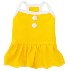 Locus 狗狗太陽洋裝, 黃色