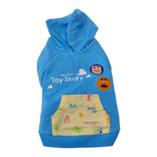 PET PARADISE 寵物 衣服 連帽玩具總動員, S, 1件