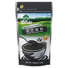 薌園 黑芝麻粉 熟粉, 400g, 1包