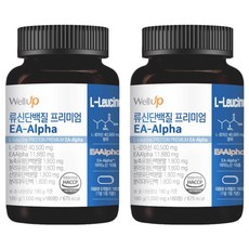 웰업 류신단백질 프리미엄 EA-Alpha, 180g, 2개
