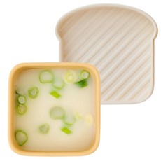 Firgi 嬰幼兒吐司造型吸盤碗, 1套, 吐司棕