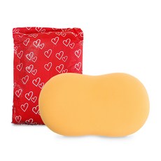 Dailyshare 素色頸枕, 黃色, 1個