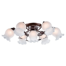 Honey Comb 鄉村風半吸頂六燈, BL51123