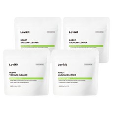 La vikit 錠狀掃地機器人清潔劑, 4個, 60g