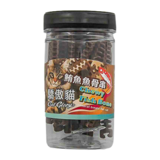 Cat Glory 驕傲貓 嚼嚼魚骨串, 貓咪天然零食, 鮪魚味, 150g, 1罐
