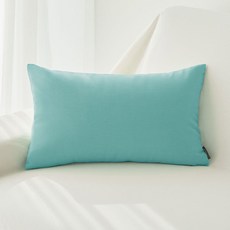 팜데코 프리미엄 옥스포드 직사각 쿠션, 민트