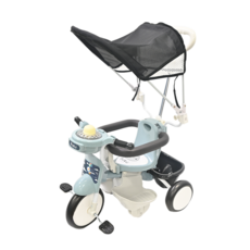 PUKU 藍色企鵝 Sunny Bike 遮陽三輪車 適用於18個月以上的兒童 最大承重20公斤, 水色, 1台