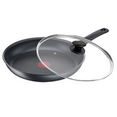 Tefal 特福 左岸雅廚系列 不沾平底鍋 附玻璃蓋, 30cm, 1組