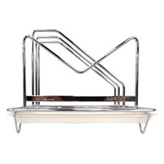 DAY&DAY 日日家居 桌上型鍋蓋砧板架, 304不鏽鋼, 銀色, 1個