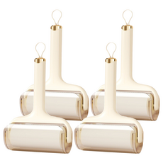 橡合杉 水洗粘毛器 黃色, 4個