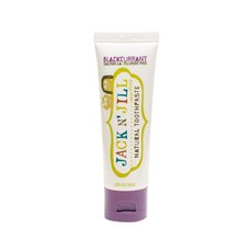JACK N'JILL 金盞花天然牙膏 Toothpaste Blackcurrant 黑醋栗口味 6個月以上, 50g, 1條
