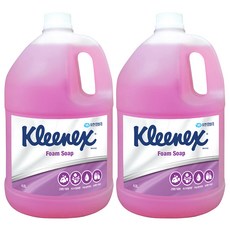 크리넥스 폼솝 핸드워시 로즈라일락향, 4L, 2개