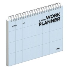 motemote 上班族準時下班三個月工作計畫本, 1個, 藍色