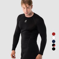 Armedes 男士網眼長袖 Tech Fit 打底衣 R-142