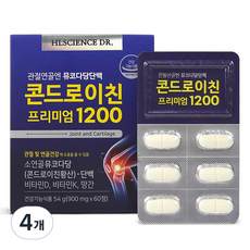 HL SCIENCE 優質醣胺聚醣&軟骨素錠1200, 60顆, 4個