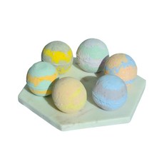 VISLEY 香氛泡泡入浴球 6款組, 1組, 900g