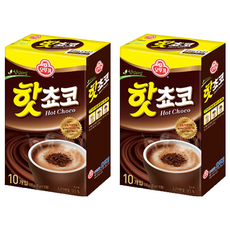 OTTOGI 不倒翁 熱巧克力, 20g, 10包, 2盒