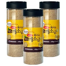 복이네먹거리 국산 고소한 참깨 100% 깨소금 고운입자, 100g, 3개